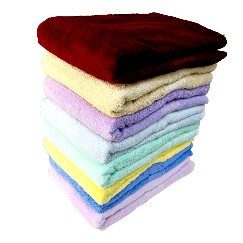 Overstock 100% cotton terry super wide bath towels