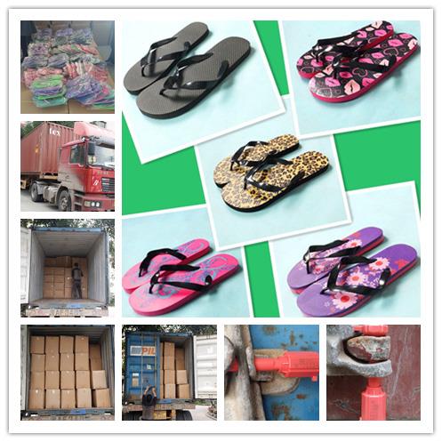 68,865 زوجا من PE Flip Flops يتم شحنها إلى سنغافورة