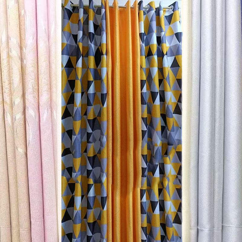 Liquidation Stock Soft Hotel Curtains