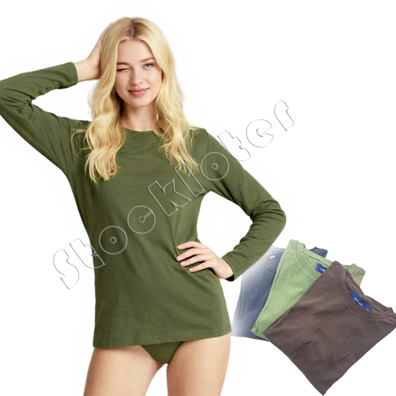 Liquidation stock round neck tops