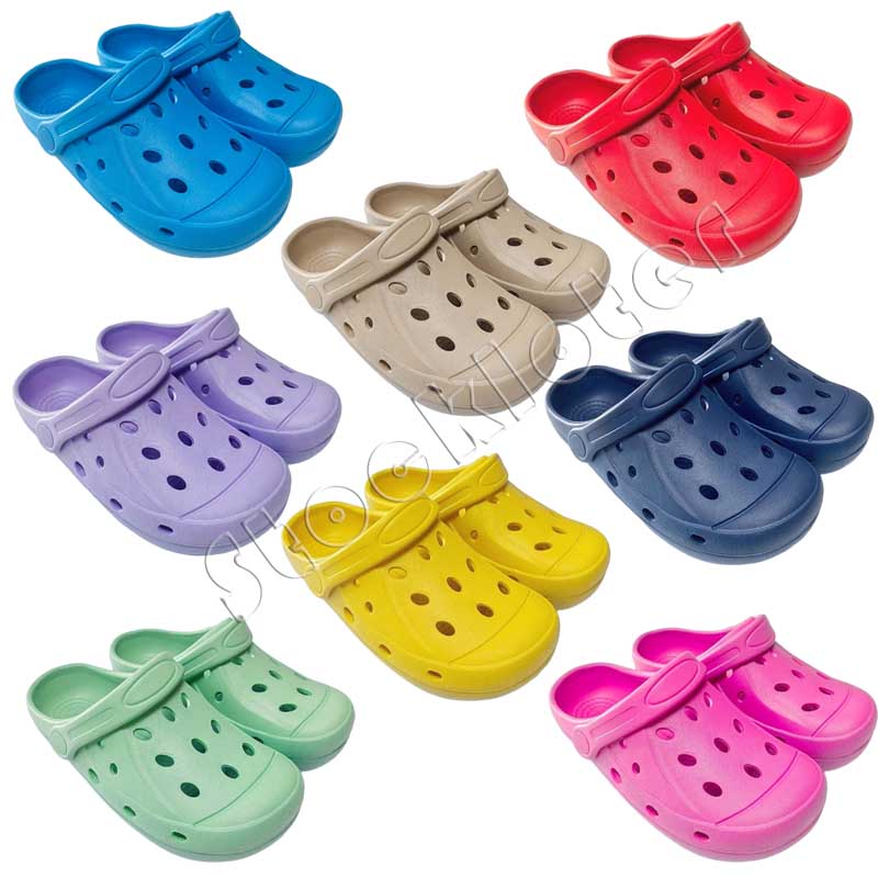 stock kids crocs