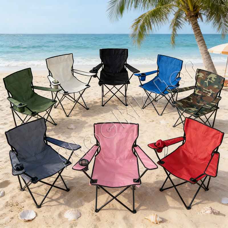 Closeout Stock foldable beach armchairs