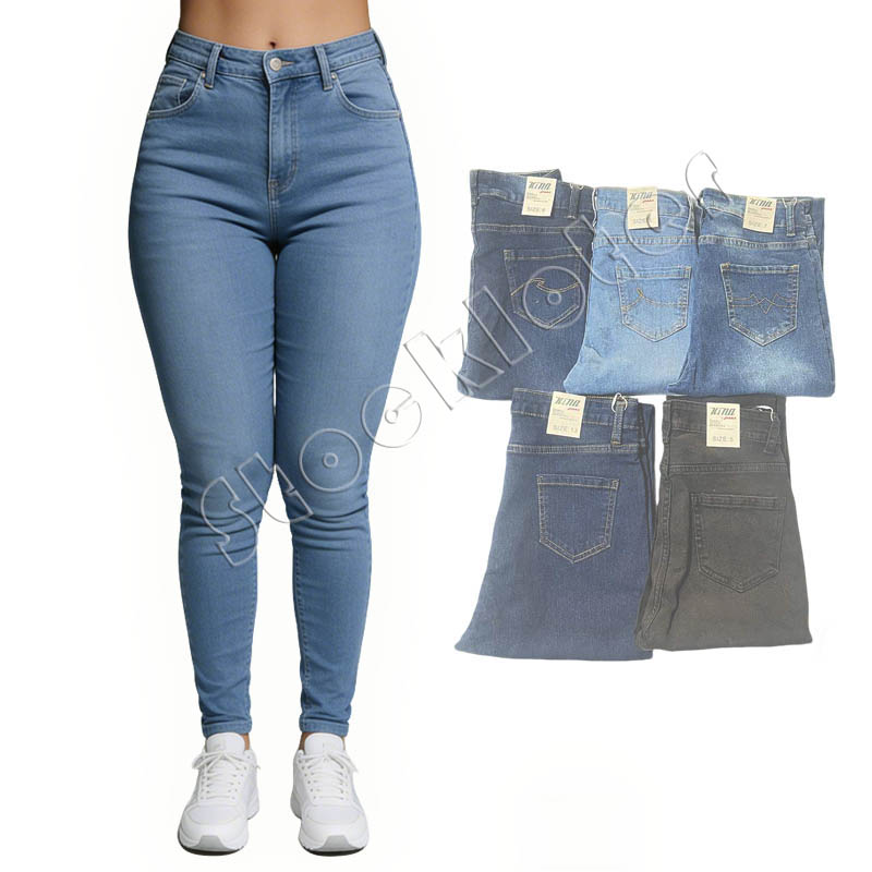 Closeout Stock ladies long jeans