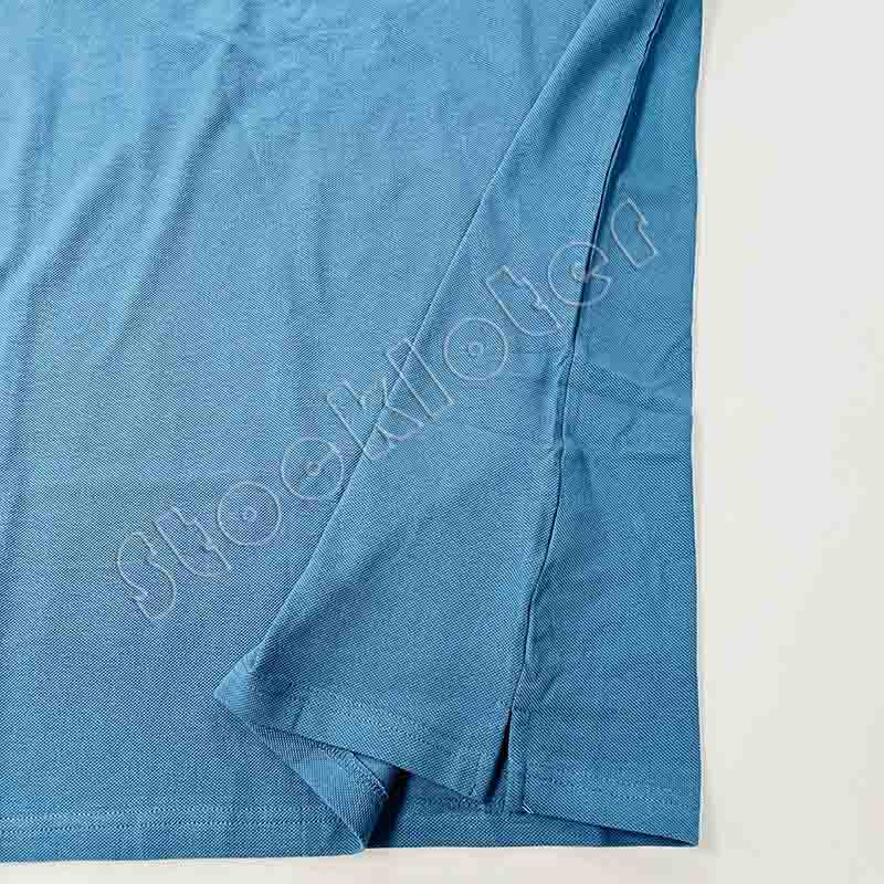 Stock Pique Fabric Cotton Polo T Shirts