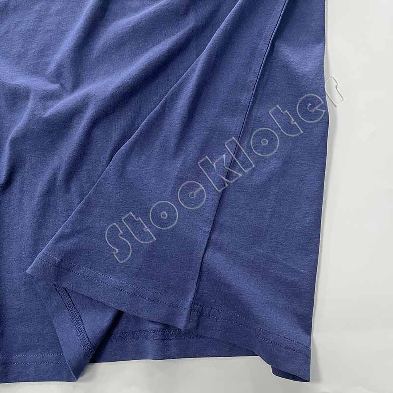 Inventory Side Seamed Cotton Tee Shirts