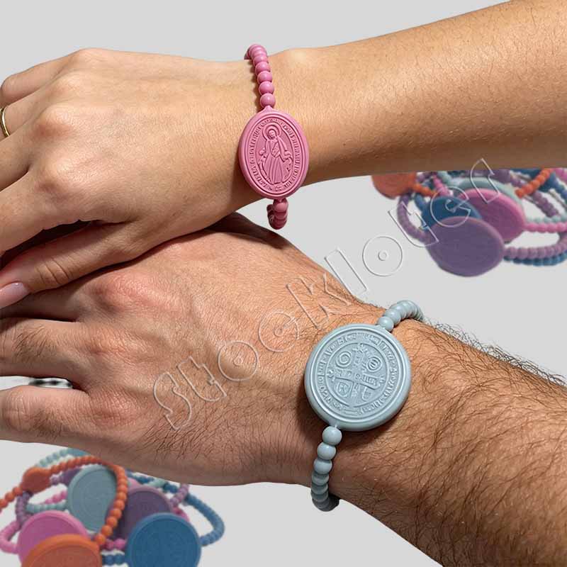 Liquidation Stock Miraculous Medal Bracelets